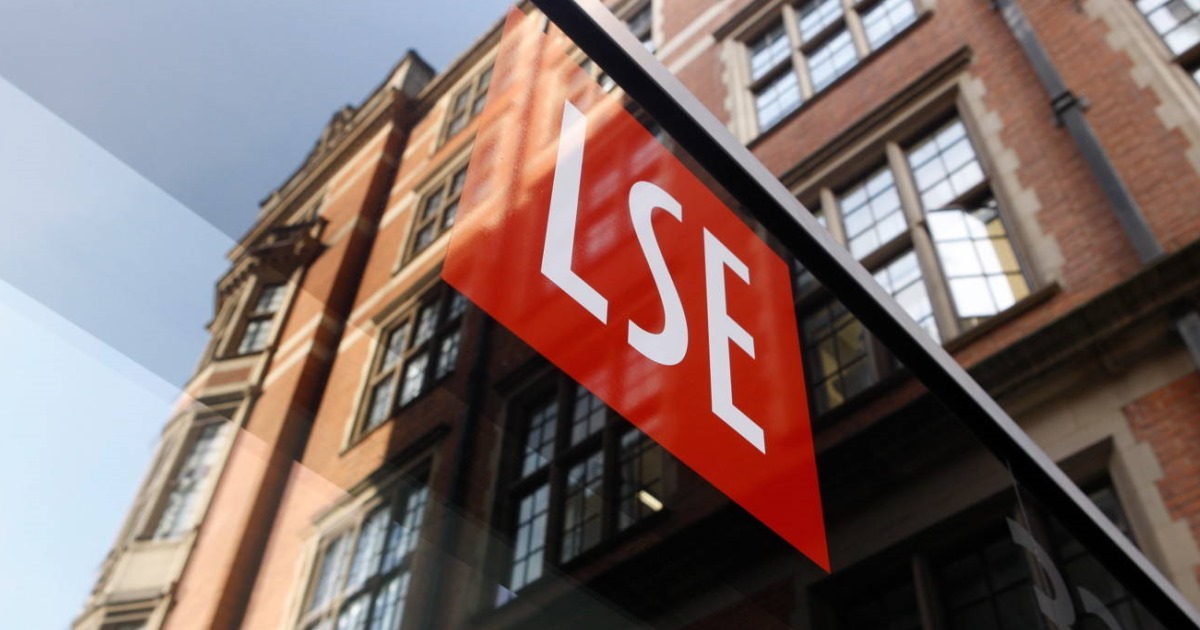 this is an image of LSE, the London School of Economics, and its logo